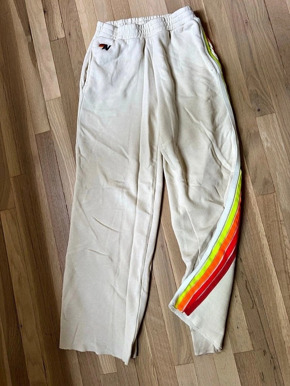 Aviator Nation Women's Color Block Track Pants Size Medium